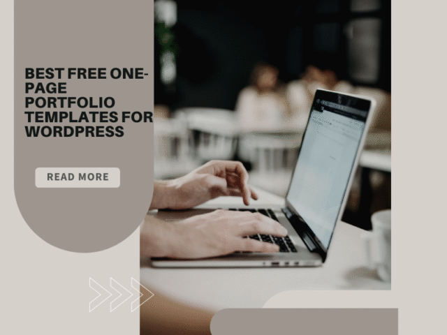 Best Free One-Page Portfolio Templates for WordPress