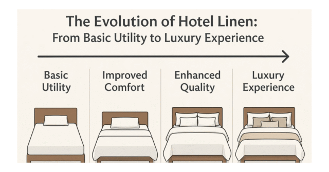 The Evolution of Hotel Linen: From Basic Utility to Luxury Experience