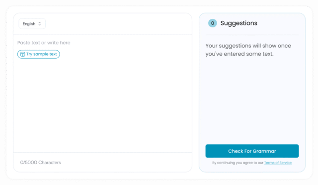 AI Grammar Checker