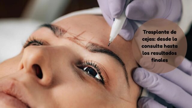trasplante de cejas